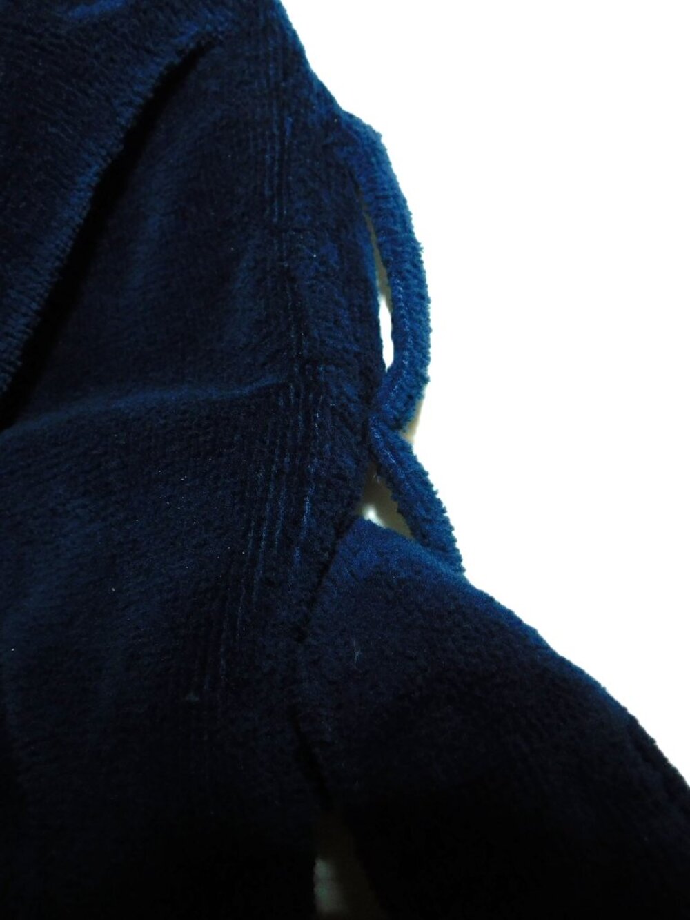 Christian Dior Monsieur 100% Cotton Made In Brazil Luxury Robe One Size W/ Hood - Picture 8 of 10